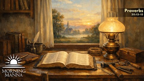 Date: Jan. 28, 2026. Lesson 18-2026. Title: Wide Awake and Working