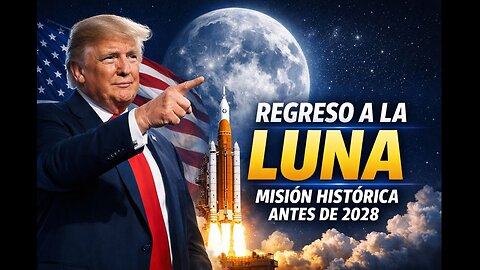 Trump impulsa el regreso de EE. UU. a la Luna con una misión histórica antes de 2028