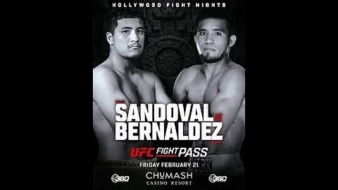 Cain Sandoval vs Mark Bernaldez + Feb 21 2025