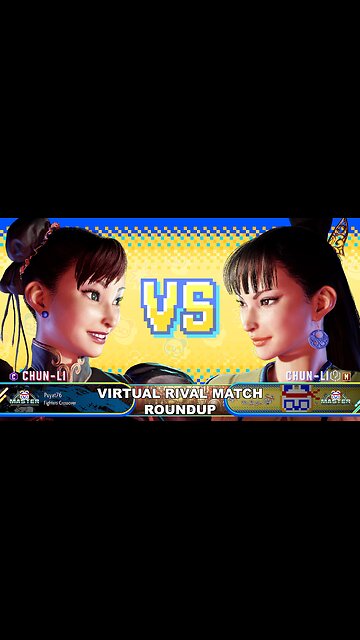 Kuya Kalbo SF6 Virtual Rival Match Roundup. Chun Li 4 star Diamond Rank [Hori Fight Stick]
