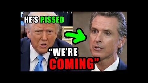 Trump Announces Investigation Into Gavin Newsom Starting Now!!!