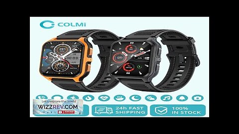 COLMI P73 1.9" Outdoor Military Smart Watch Men Bluetooth Call Smartwatch Review