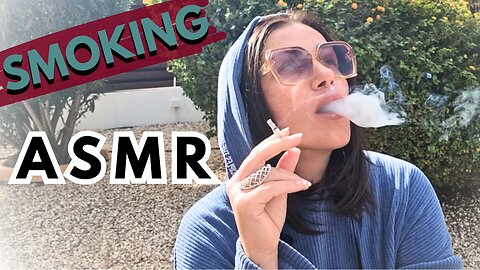 ASMR Smoking a Cigarette (No Talking)