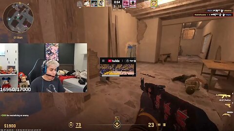 StableRonaldo Used Lebron James Clips As His Crosshair In A CS2 Tournament...