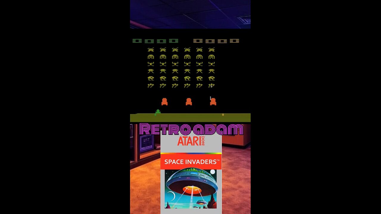 Space Invaders Atari 2600 gameplay