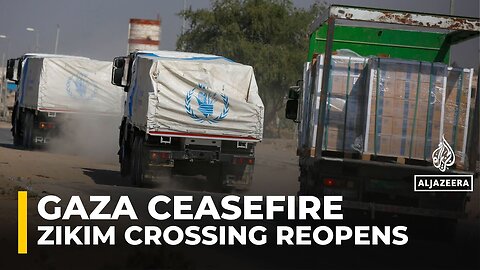 Israel reopens Zikim crossing into northern Gaza to allow entry of humanitarian aid