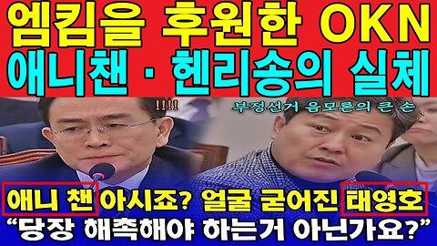 엠킴을 후원한 OKN 애니챈·헨리송의 실체