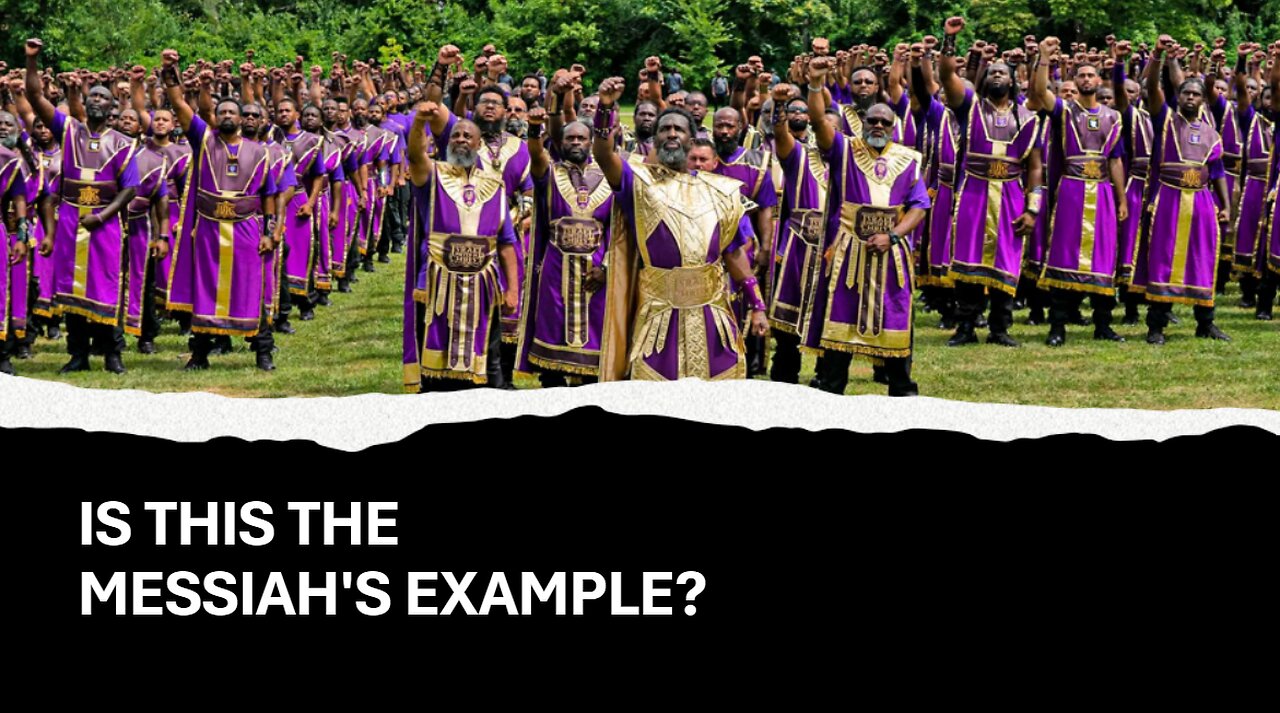 IS IUIC BISHOP NATHANYEL FOLLOWING THE MESSIAH'S FOOTSTEPS, OR HIMSELF #iuic #hebrewisraelite #faith