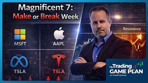 🚨 THE RESISTANCE TRAP: Why Mag 7 Earnings Won’t Save Broken Support, Silver Cycle Top