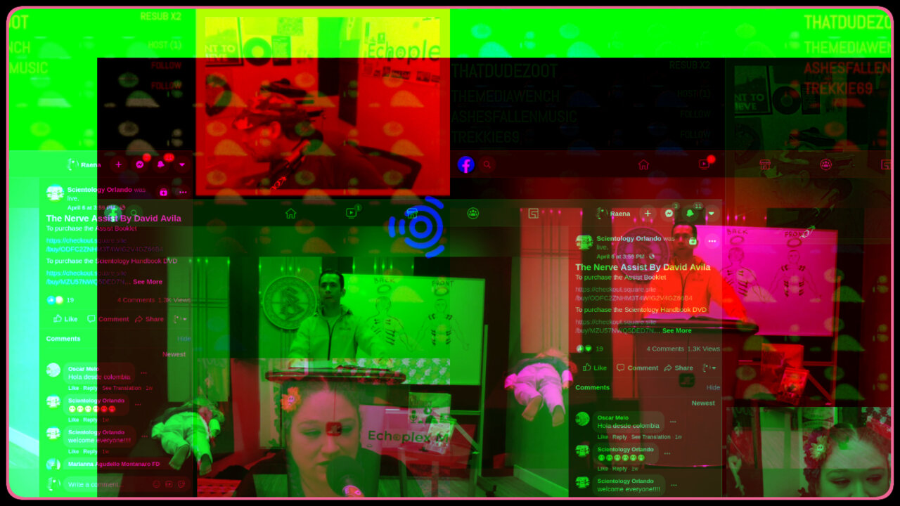 Archive April 2020 - Dave and MW Watch A Creepy Scientology Orlando Org Doll Touch Assist Video