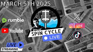 Trump’s Speech, Target Boycot, Disney gets Based? Spin Cycle LIVE! 3/5/25