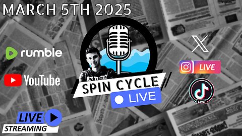 Trump’s Speech, Target Boycot, Disney gets Based? Spin Cycle LIVE! 3/5/25