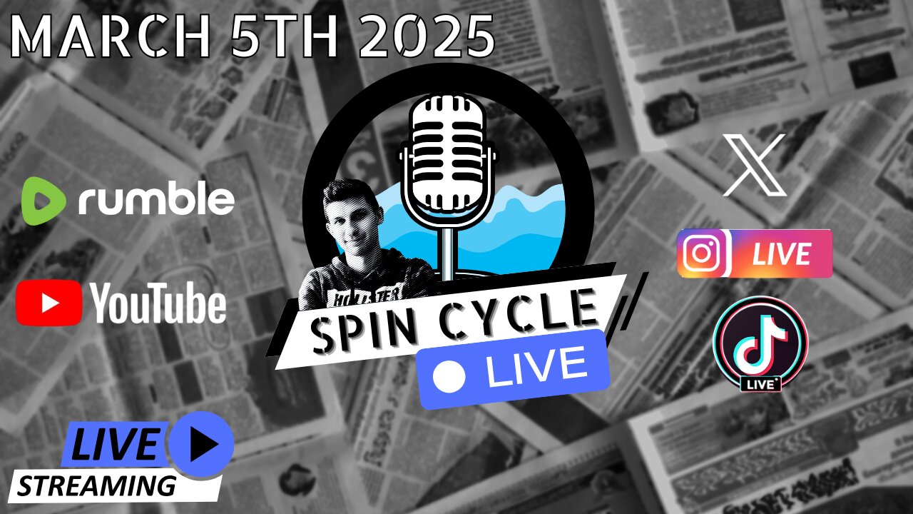 Trump’s Speech, Target Boycot, Disney gets Based? Spin Cycle LIVE! 3/5/25