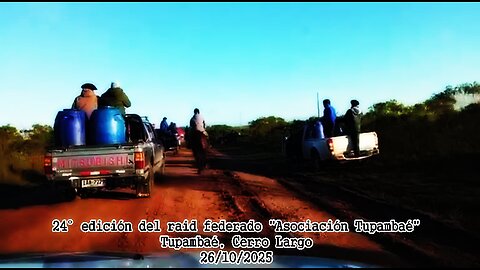 24° edición del raid federado "Asociación Tupambaé" - Sobre 90 km. - Cerro Largo 26/10/2025