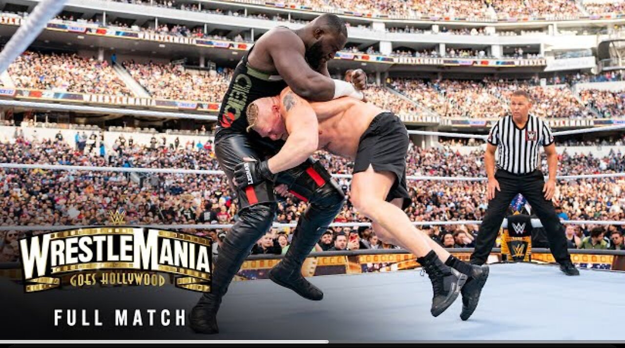 Full match: Brock Lesnar vs. Omos