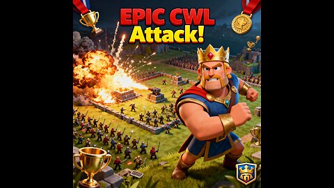 Fastest CWL Clash: Ultimate War League Attack!" CLASH OF CLANS - PHOENIXGAMING YT