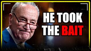 🔴Schumer just WALKED INTO Trump's TRAP.🔴