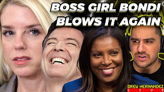 BONDI DOJ BLOWS IT ON COMEY/LETICIA INDICTMENTS?!