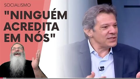 ENTREVISTA CATASTRÓFICA do HADDAD: "NINGUÉM ACREDITA no GOVERNO" mas "TAMBÉM NÃO acreditam na MÍDIA"