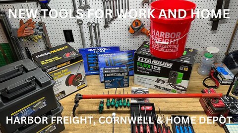 New Tool Pickups | Episode 5 | Harbor Freight Freebies & Cornwell Truck Deals