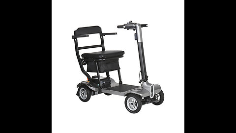 Nowoczesny skuter inwalidzki. Lekki, składany, elektryczny, funkcjonalny.