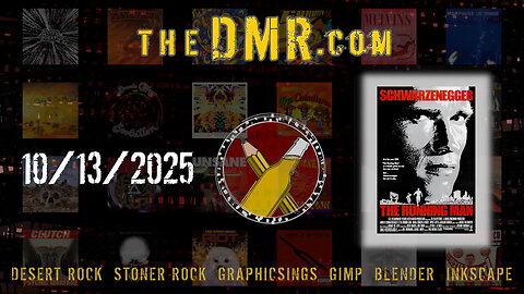 DMR Live 10/13/2025: Desert Rock & Adjacent Cool Tunes + Graphicsing