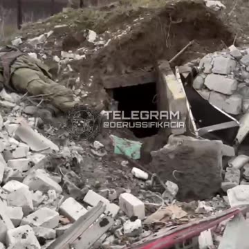 Russian Soldiers Napping After a Busy Day