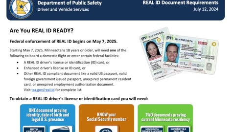 I went back to Minnesota after being gone for a long time Things have changed