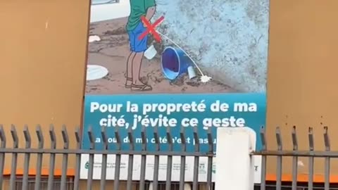 Posters in Ivory Coast.