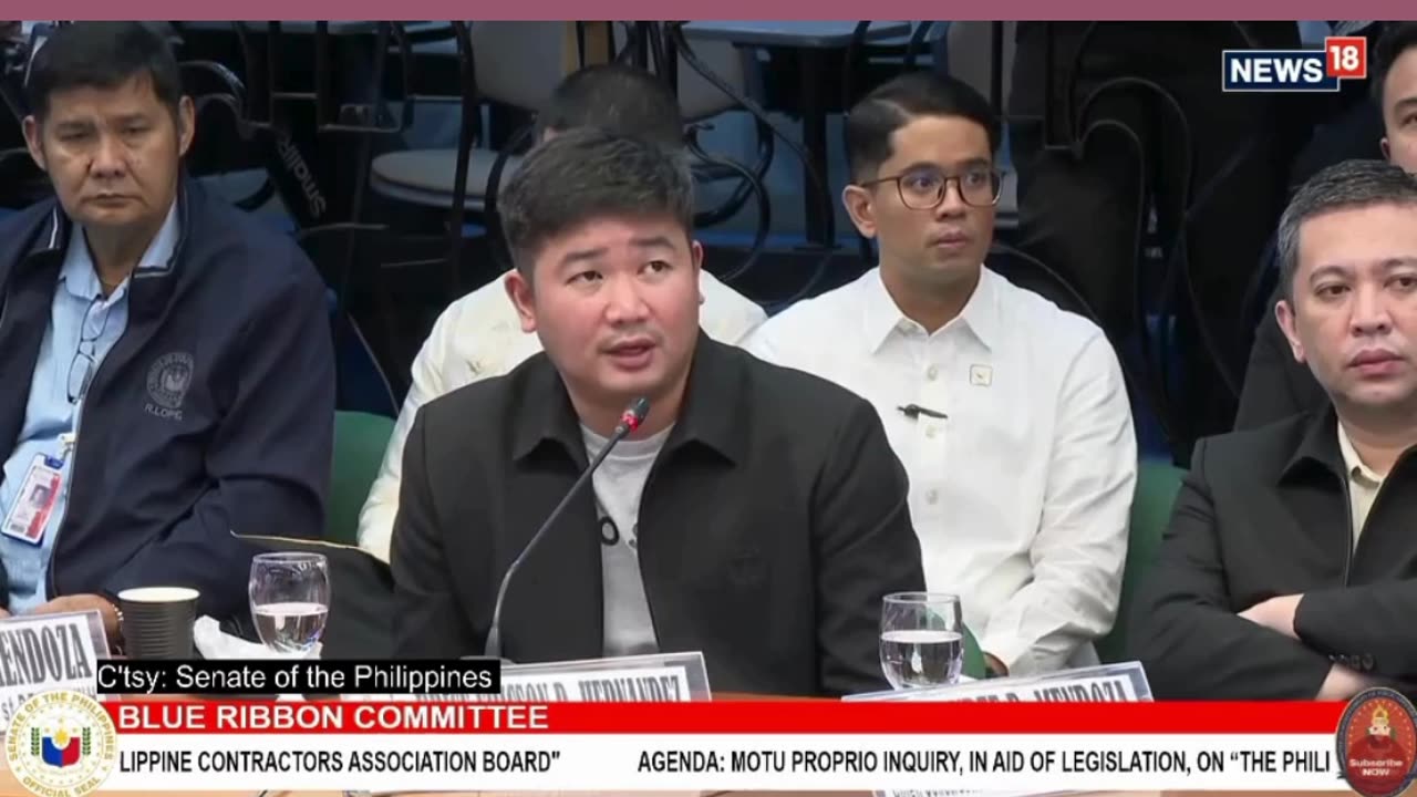 PHILIPPINES SENATE LIVE: Blue Ribbon Committee Targets No-Show Flood Project Contractors #News
