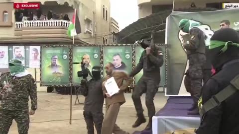 Three Israeli citizens after 491 days in the hellhole of Gaza.