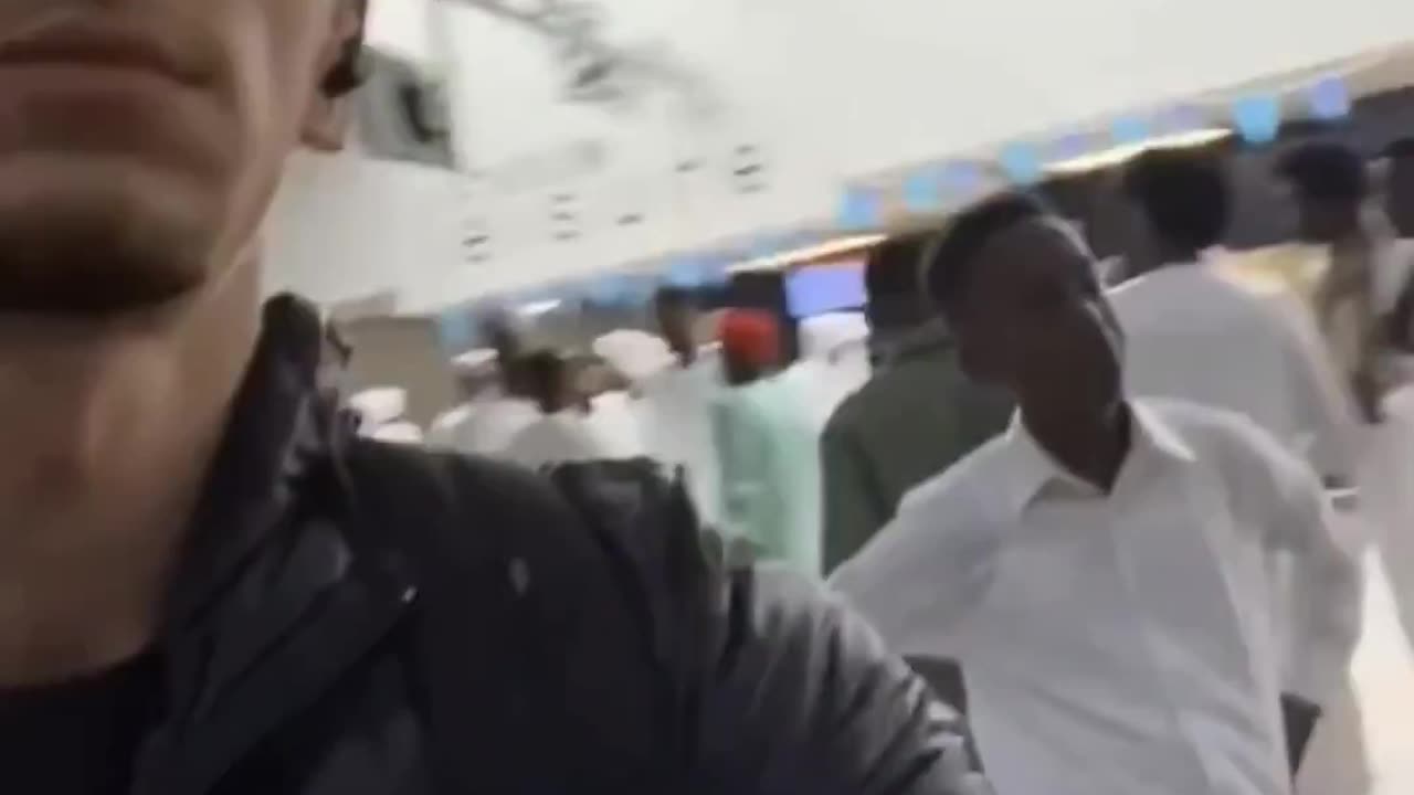 He is shocked by what he sees in Britain.