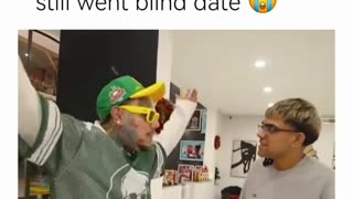 6ix9ine Had a Girlfriend But Still Went on a Blind Date