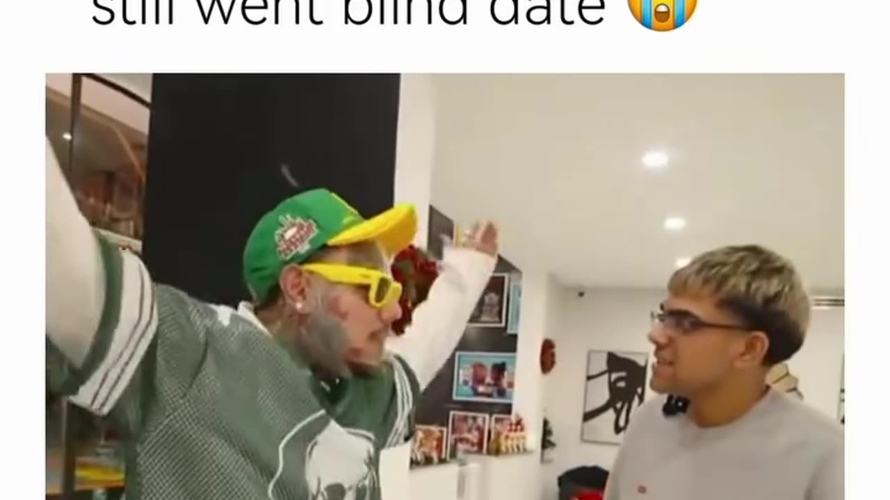 6ix9ine Had a Girlfriend But Still Went on a Blind Date