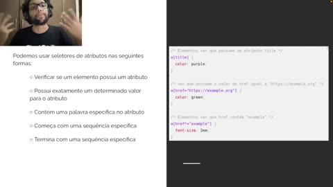 Módulo IV - CSS - Aula 7 - Seletores de atributo
