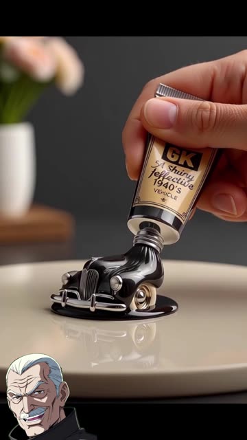 1940's Vintage Classic Car Out of a Tube 😌