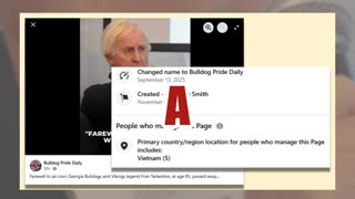 Fact Check: Georgia Bulldog And Vikings Legend Fran Tarkenton Has NOT Died -- It's Viet Spam