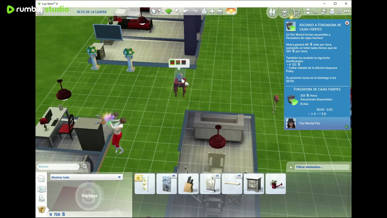 Sims 4 reto florear sim