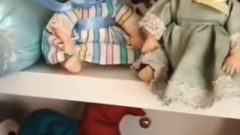 😨🎀 3 Videos of Disturbing Movements of Dolls | TheHauntingHour
