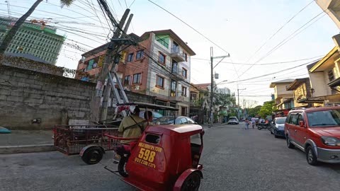 Animated Street is Road 4 in Quezon City in the Philippines