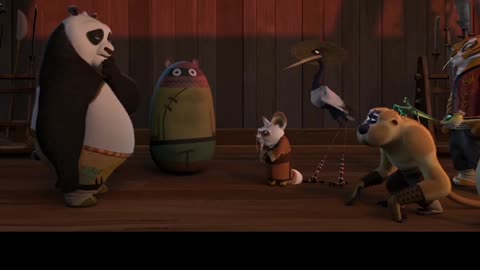 Kung fu panda funny scene_