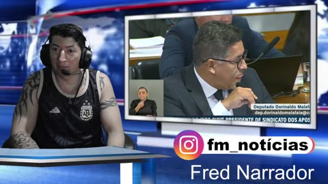 Deputado preocupado com o ladrão