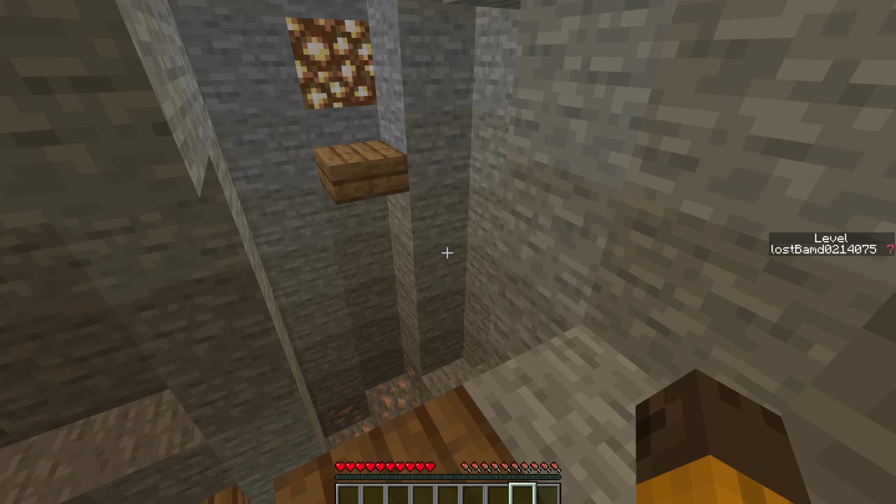 Minecraft parkour