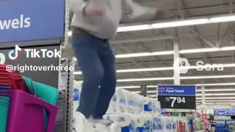 Grampa shows off his skills