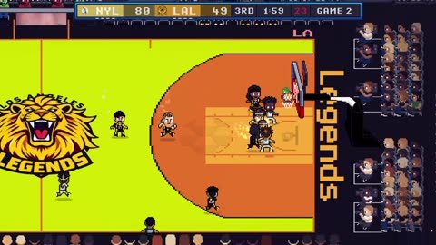 Green Hoopland Season 1: #4 New York Liberty @ #1 Los Angeles Legends Playoffs SemiFinals Game 2