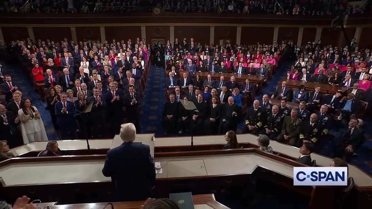 President Trump - Joint Session of Congress - Lets work together