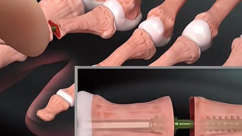 Hammer Toe Repair Surgery (3D Animation)