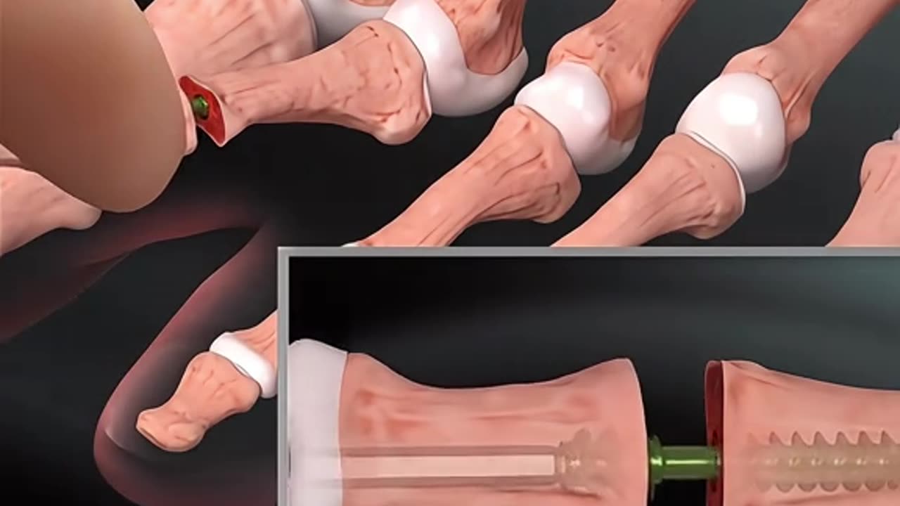 Hammer Toe Repair Surgery (3D Animation)