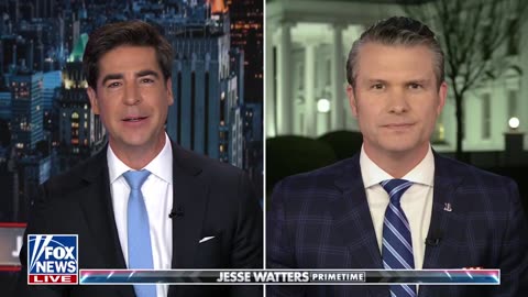 Newly minted Defense Secretary Pete Hegseth joins Jesse Watters