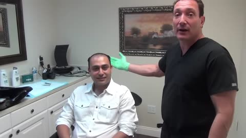 Amir’s Hair Transplant Follow-Up: 12-Day Suture Removal with Dr. Bolton (Part 5)
